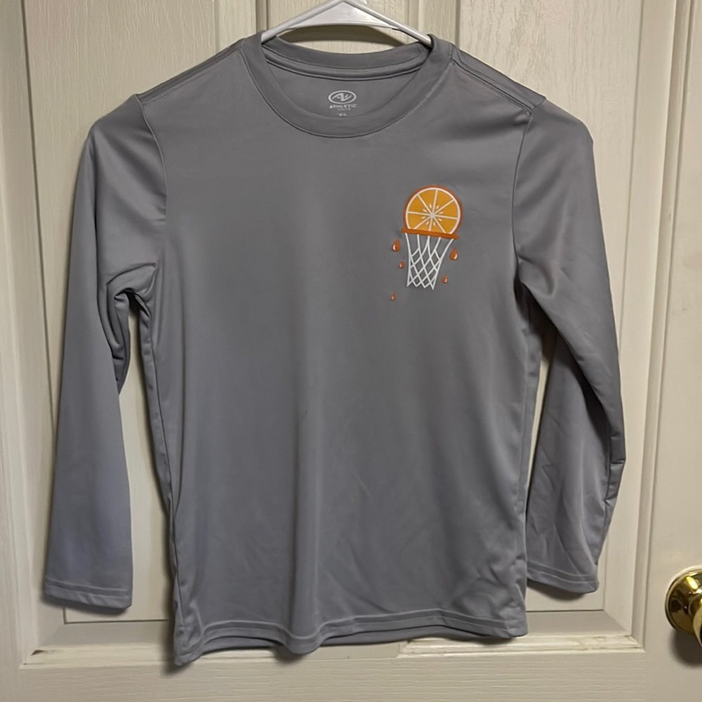 Athletic Works long sleeve shirt gray size M (8)